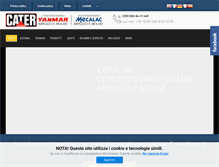 Tablet Screenshot of caterabruzzo.com